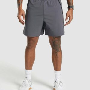 Apex 7" Hybrid Shorts Dark Grey