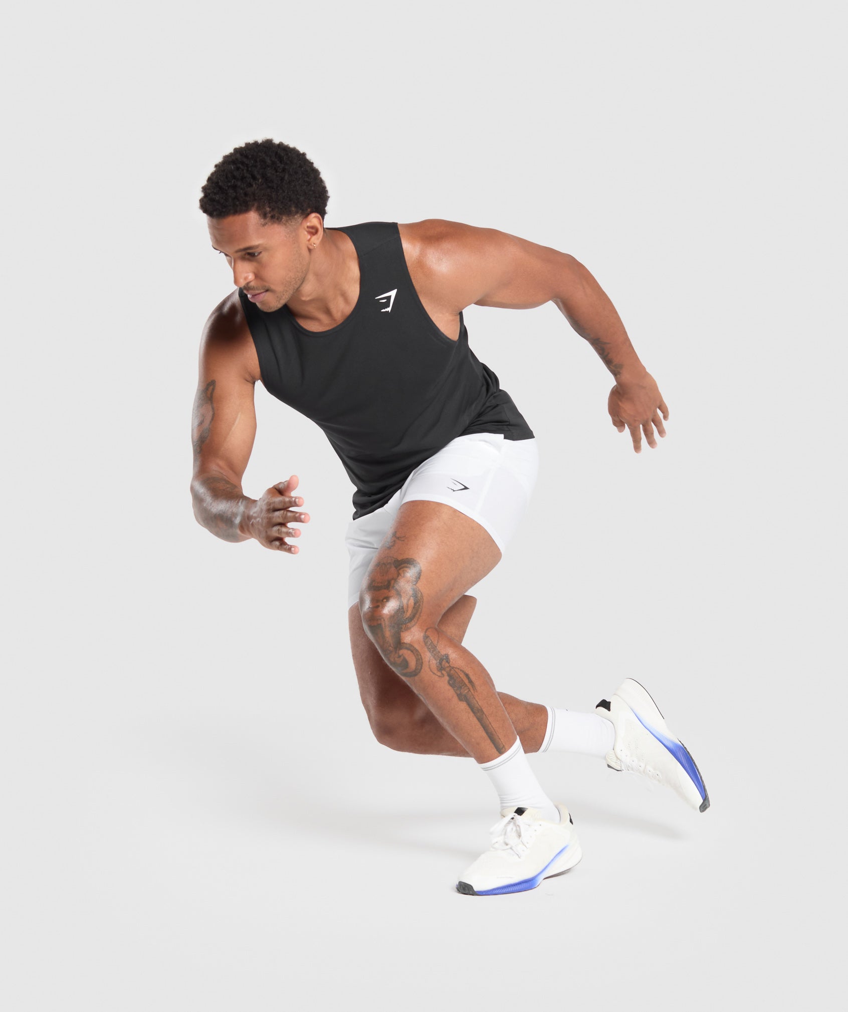 Arrival 5" Shorts White - immagine 4