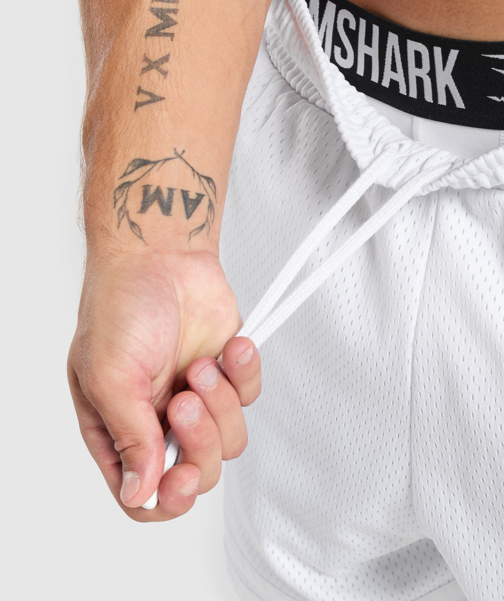 Varsity Mesh Shorts White - immagine 6