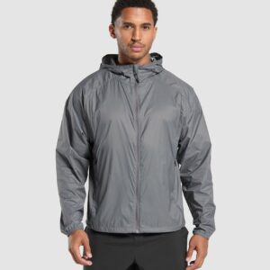 Bude Packaway Shell Pitch Grey