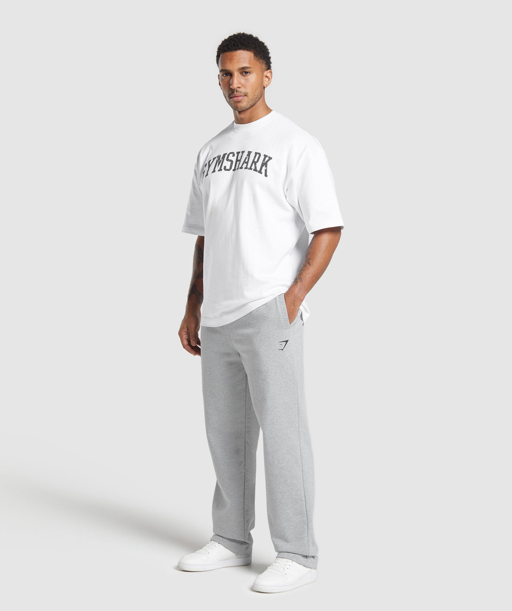 Conditioning Club Pant Light Grey Core Marl - immagine 5