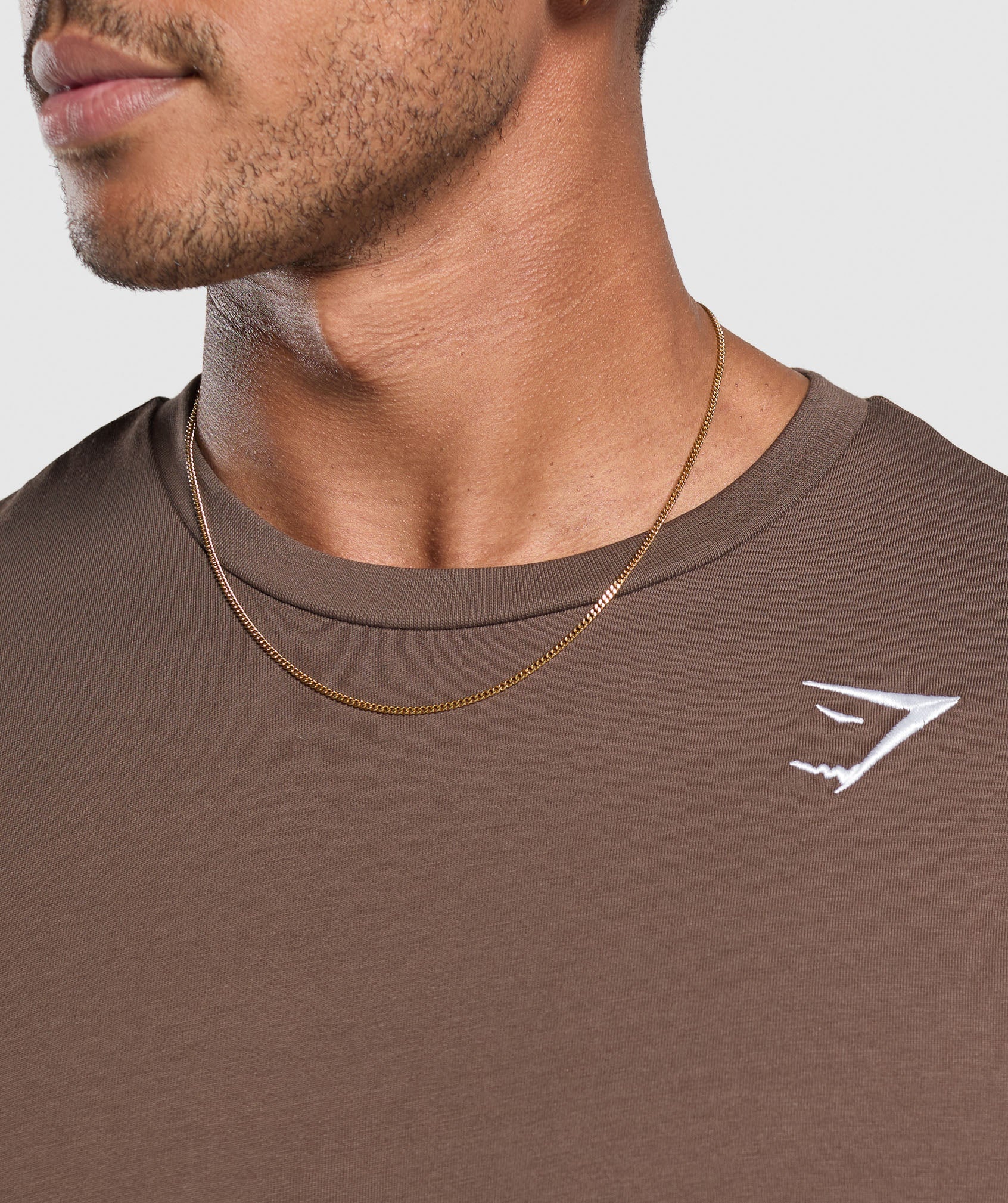 Crest Long Sleeve T-Shirt Walnut Brown - immagine 5