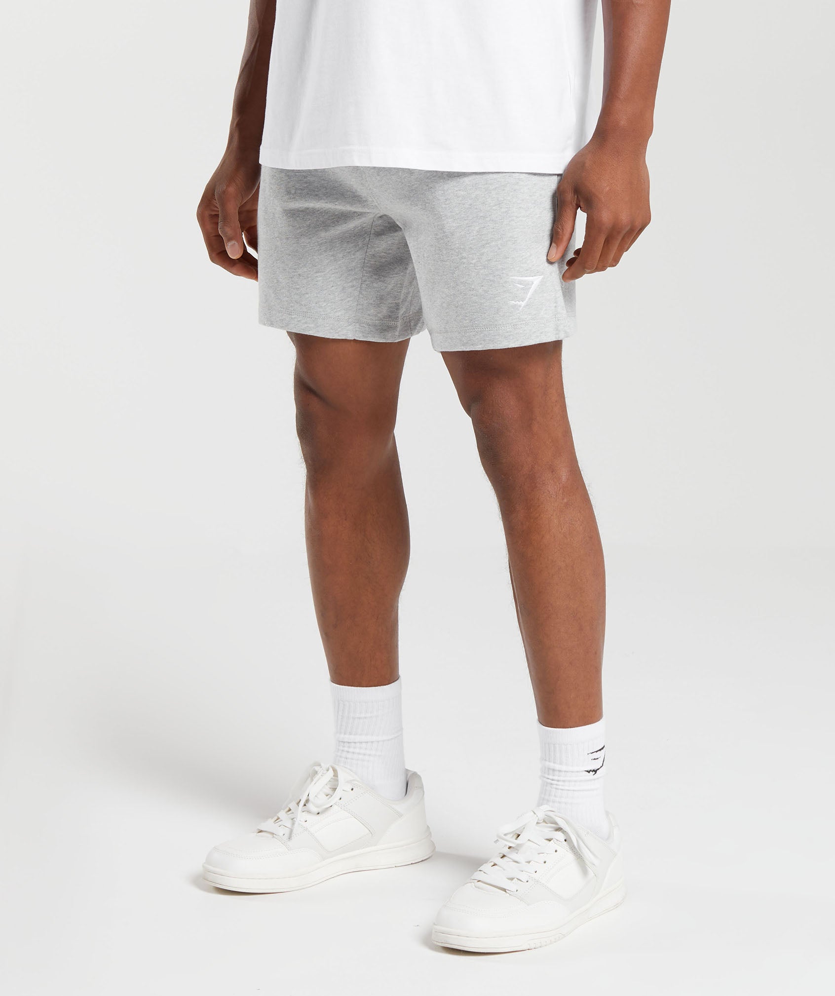 Crest 7" Shorts Light Grey Marl - immagine 3
