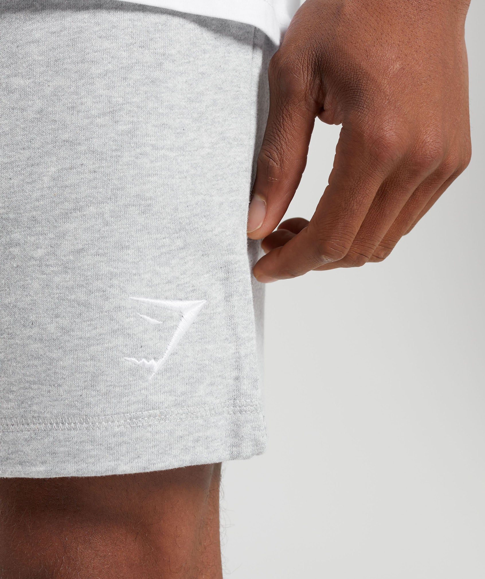 Crest 7" Shorts Light Grey Marl - immagine 5