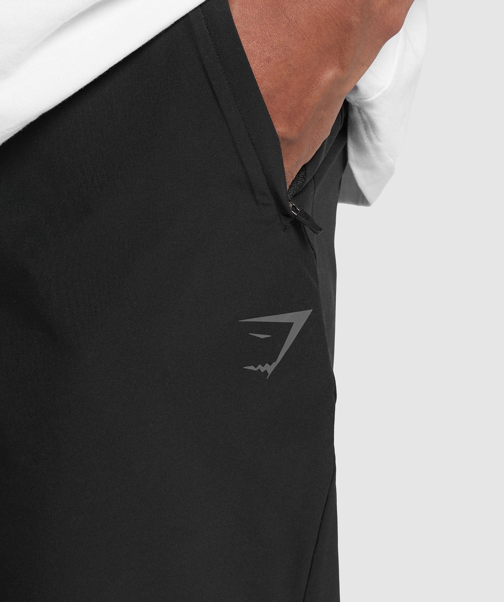 Ease Woven Joggers Black - Image 5