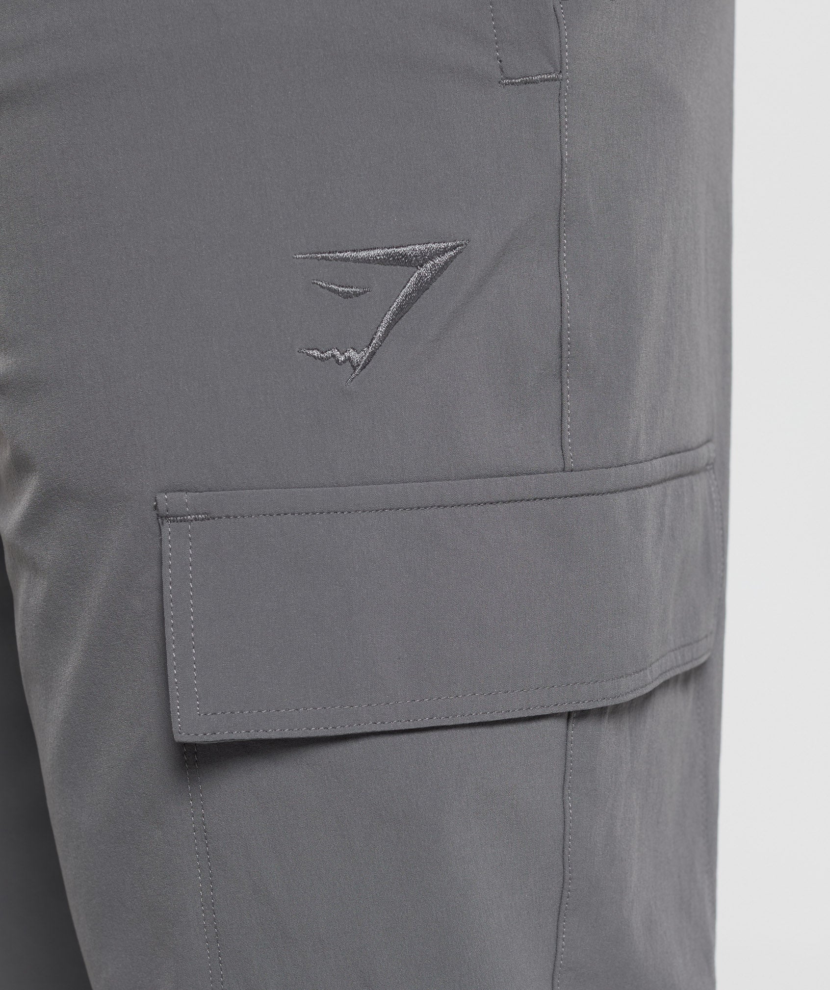 Stretch Woven Cargo Pants Graphite Grey - Image 7