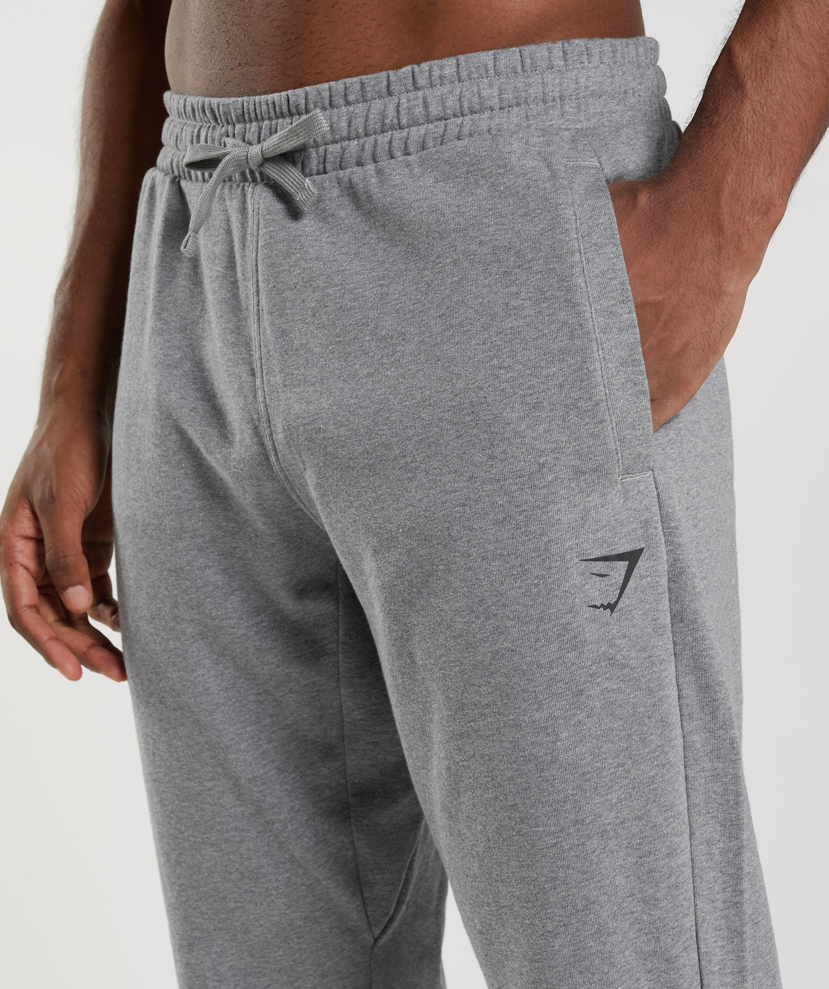 Essential Oversized Joggers Charcoal Grey Marl - immagine 4