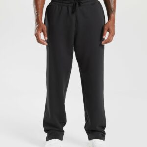 Crest Straight Leg Joggers Black