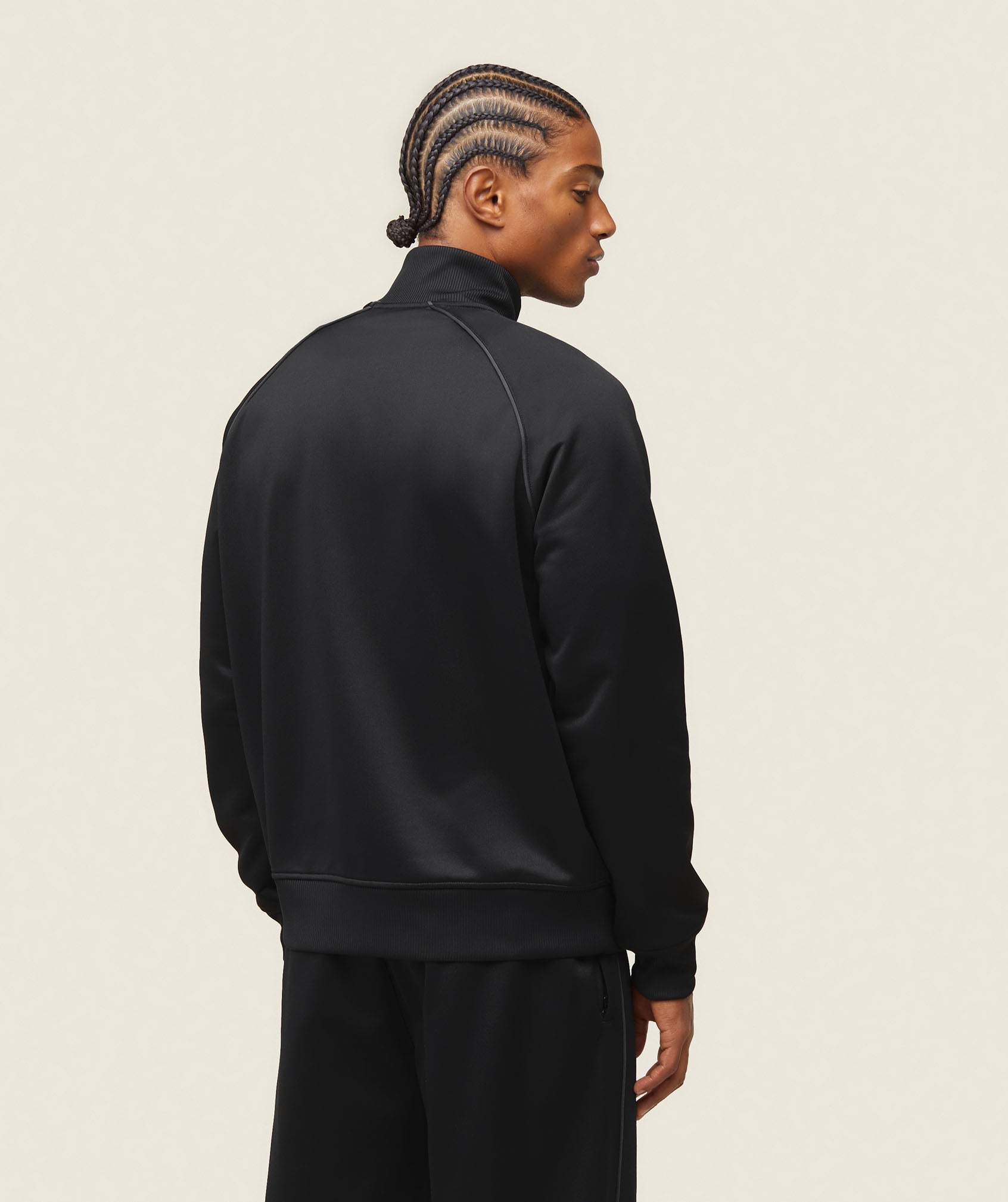 everywear Track Jacket Black/White - Image 4