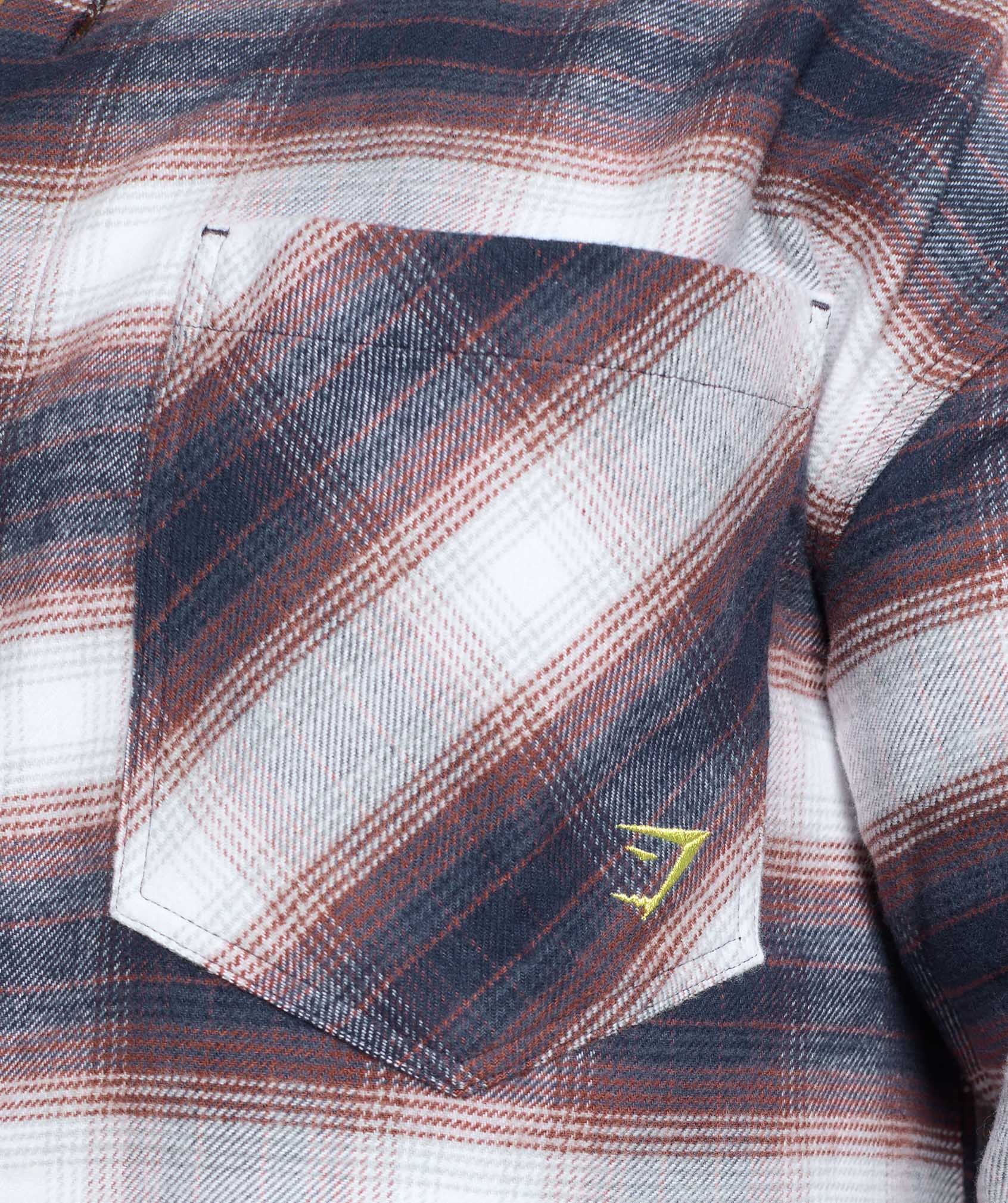 Flannel Shirt Heavy Blue - immagine 6