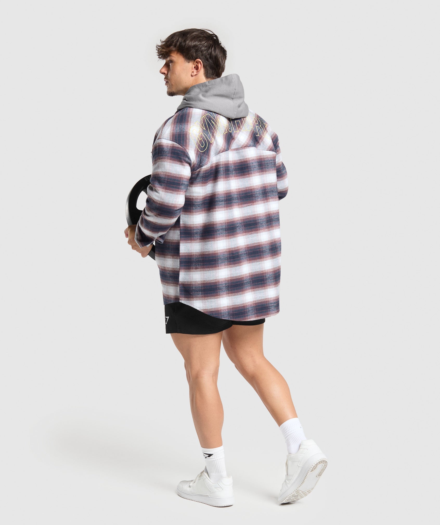 Flannel Shirt Heavy Blue - immagine 4