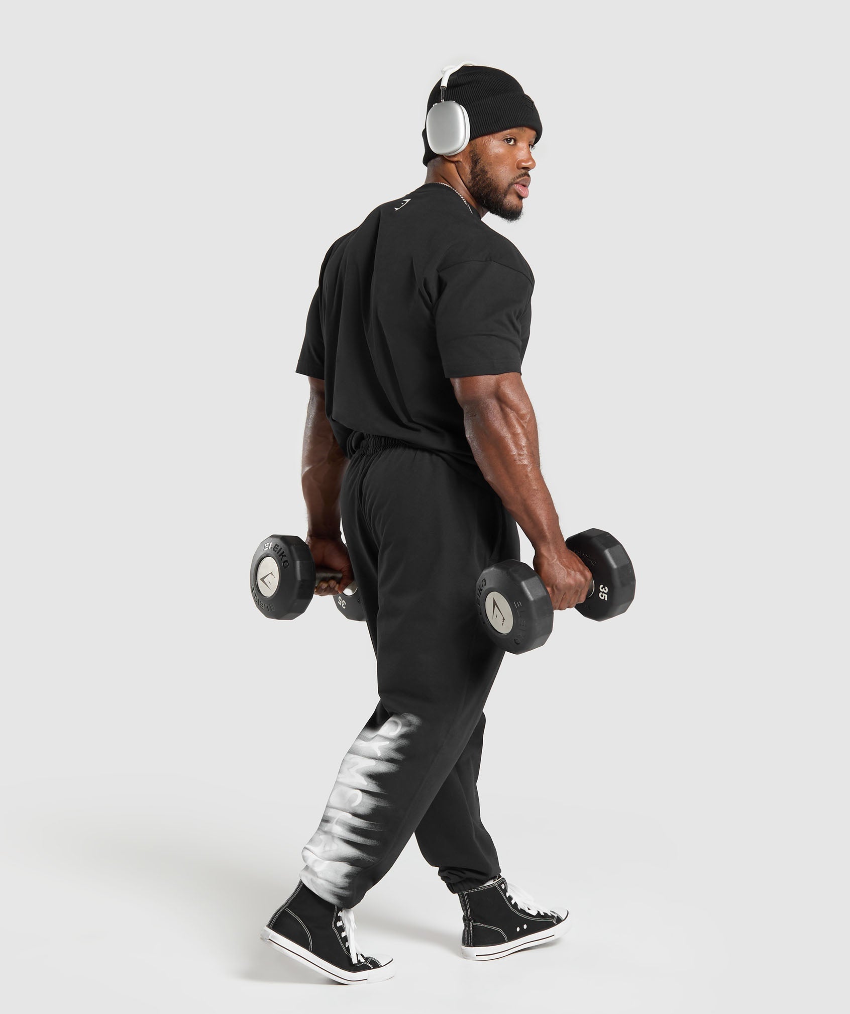 Chalk Joggers Black - Image 4