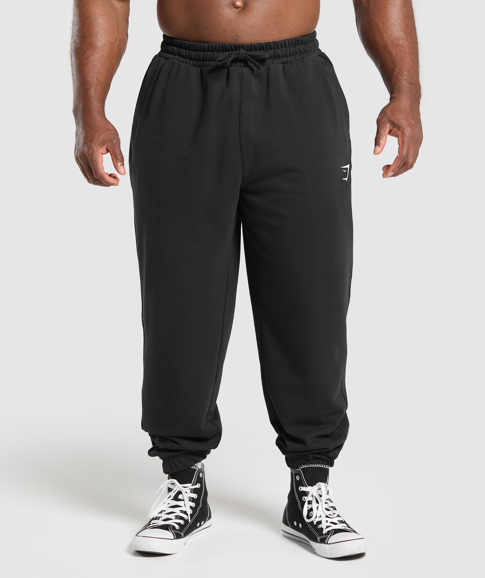Chalk Joggers Black - Image 2