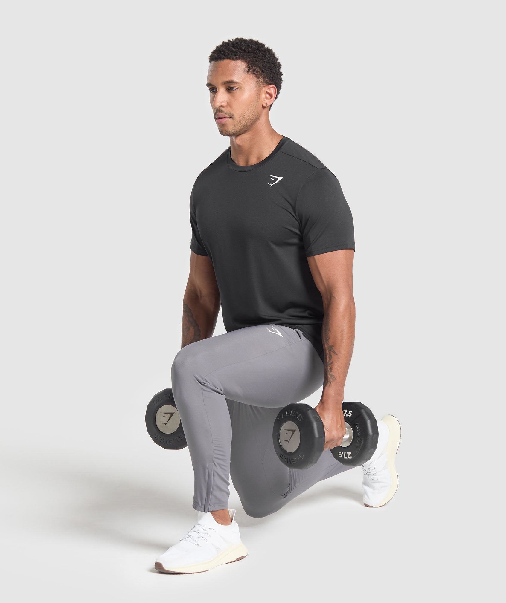 Fitness Apparel Woven Joggers Brushed Grey - immagine 5