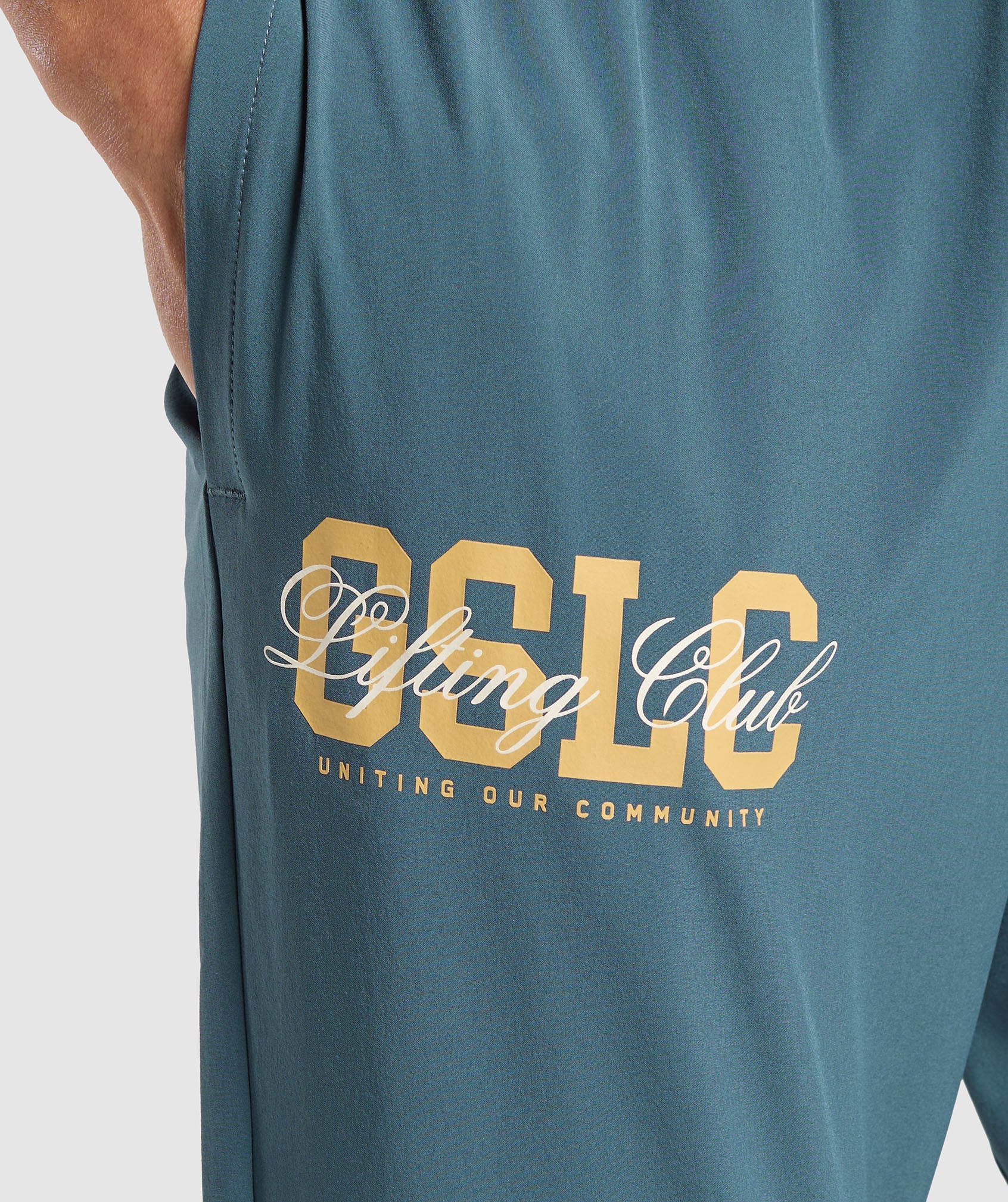 Script Woven Joggers Cargo Blue - immagine 5