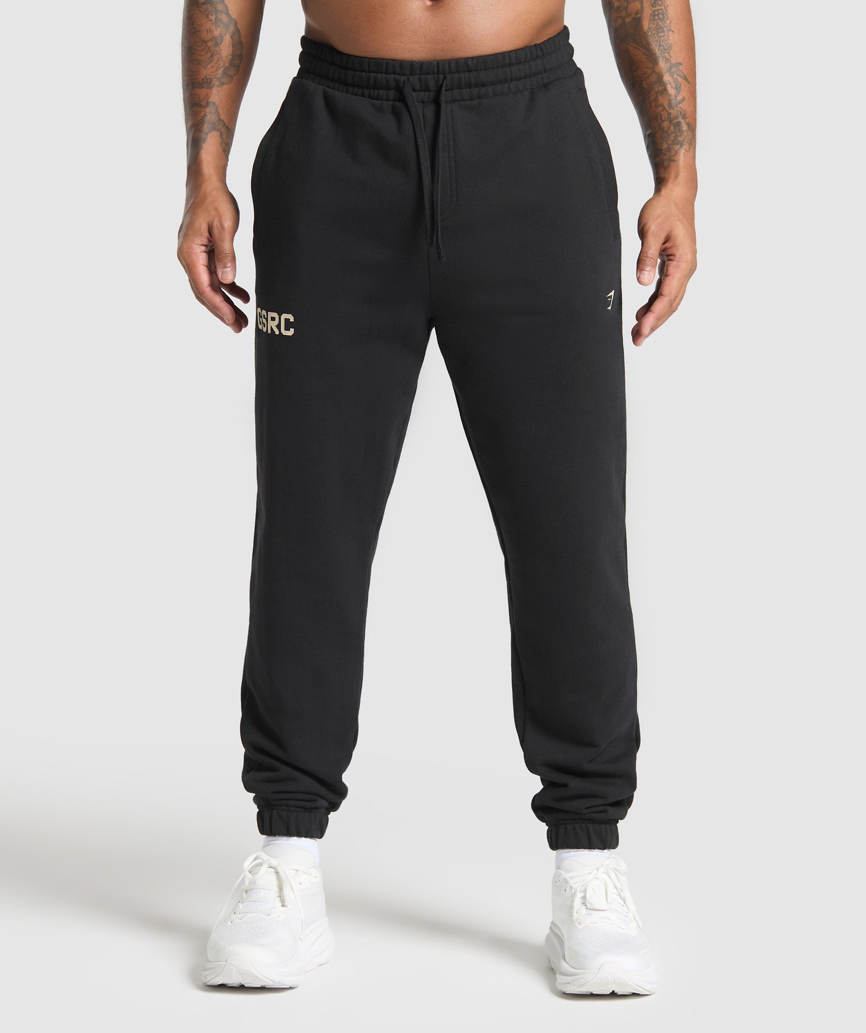 Running Graphic Joggers Black