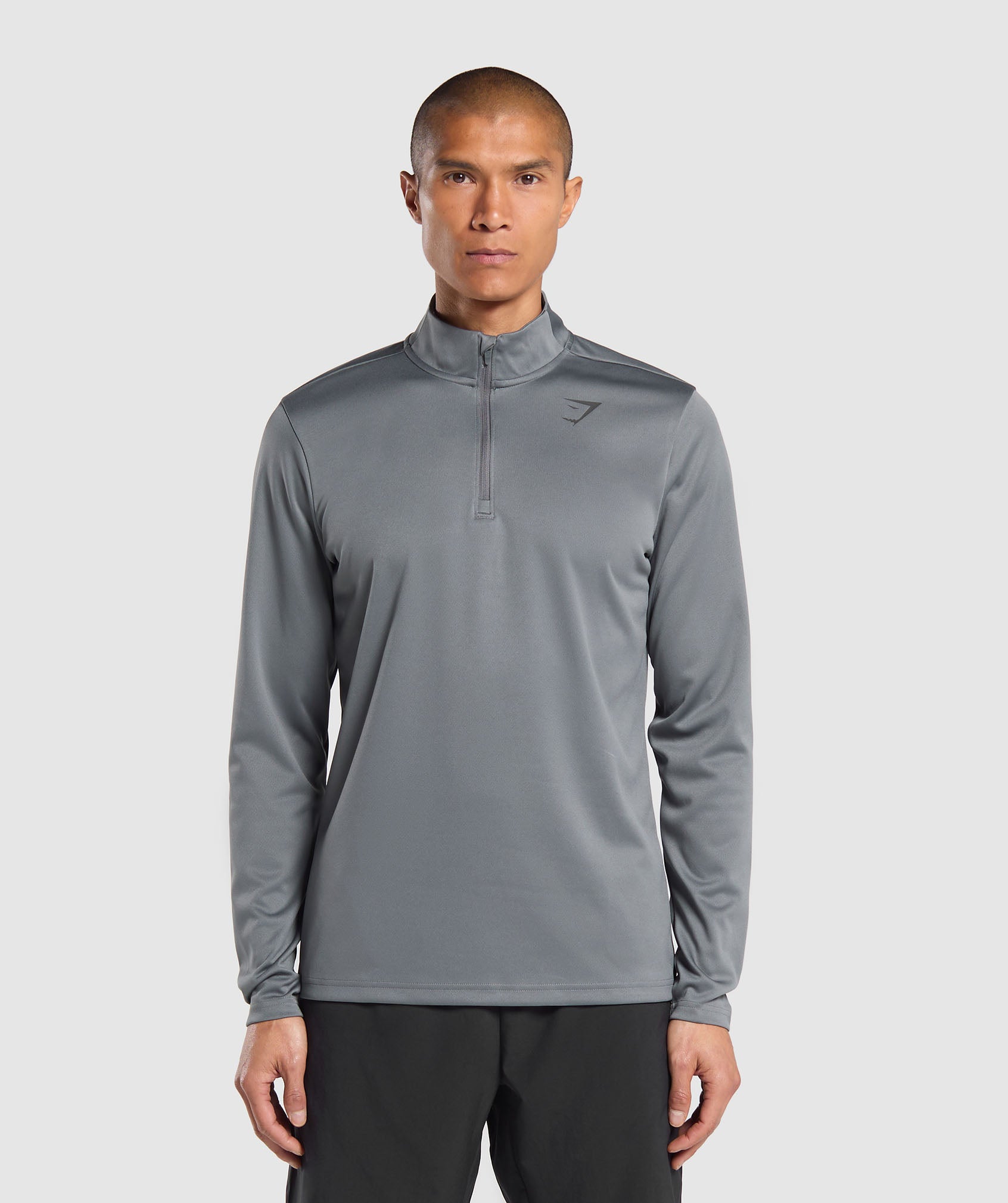 Running Dept. 1/4 Zip Pitch Grey - immagine 2
