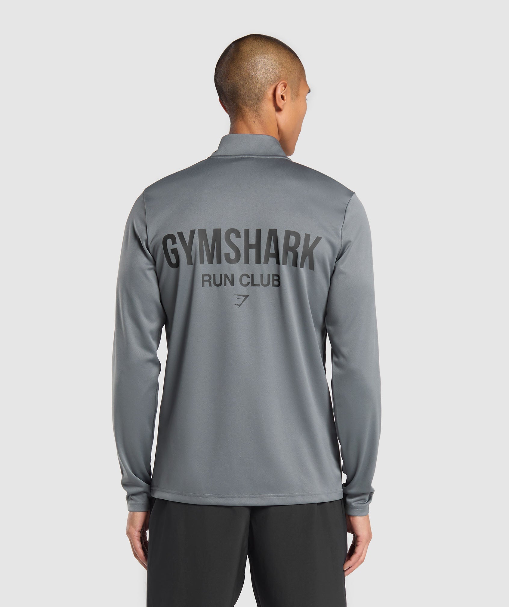 Running Dept. 1/4 Zip Pitch Grey