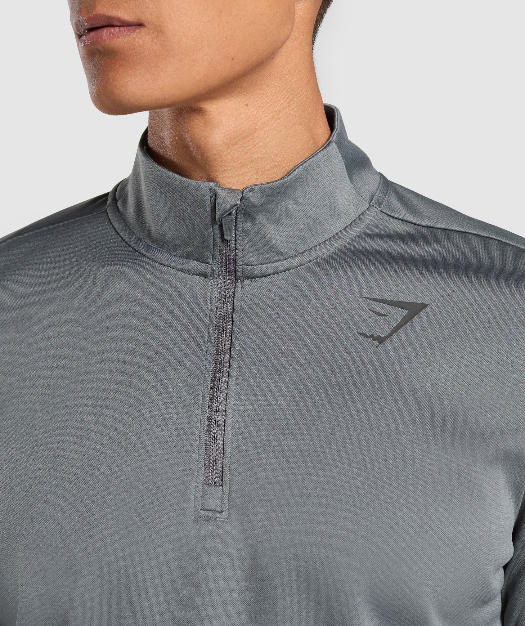 Running Dept. 1/4 Zip Pitch Grey - immagine 6