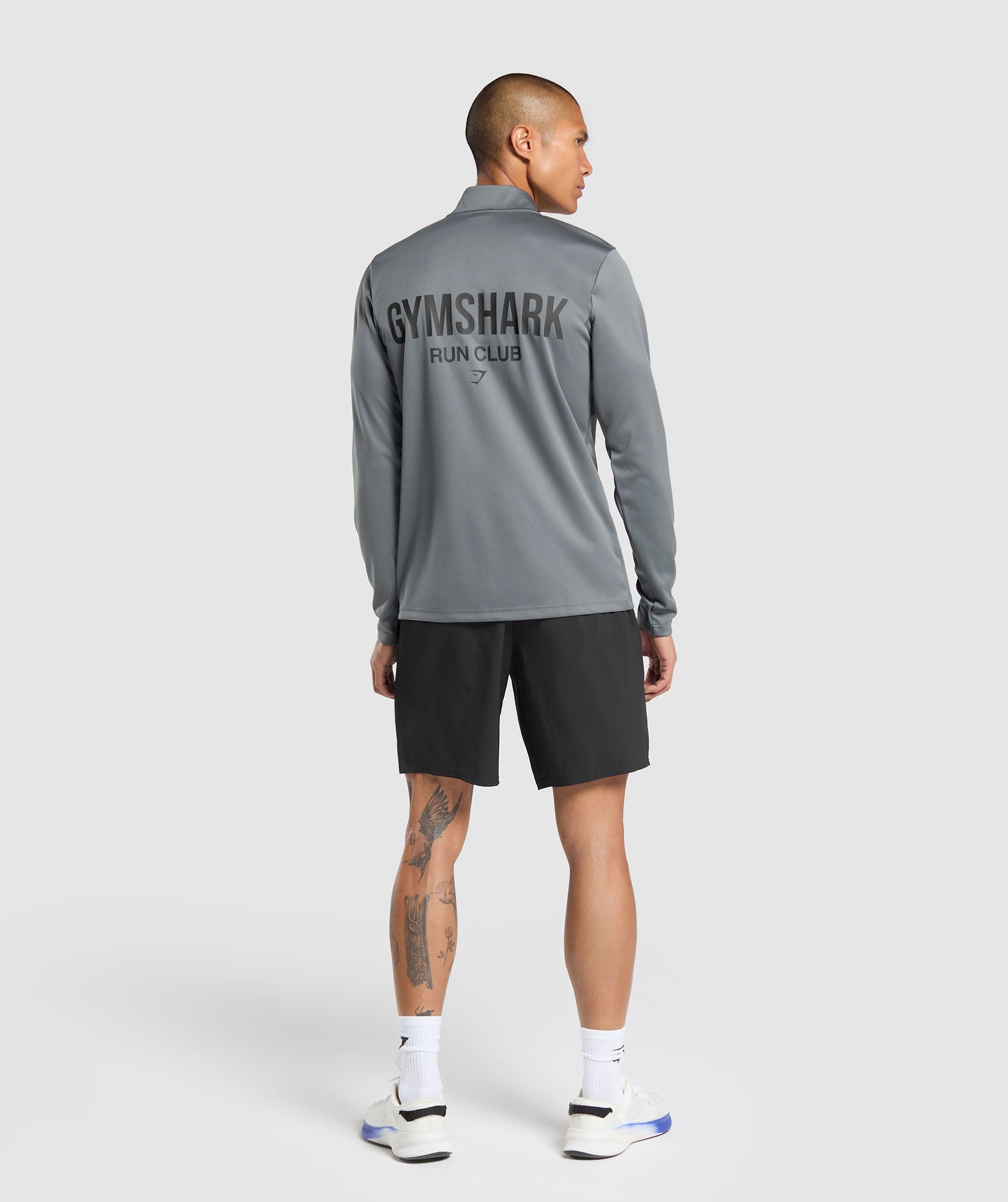 Running Dept. 1/4 Zip Pitch Grey - immagine 4