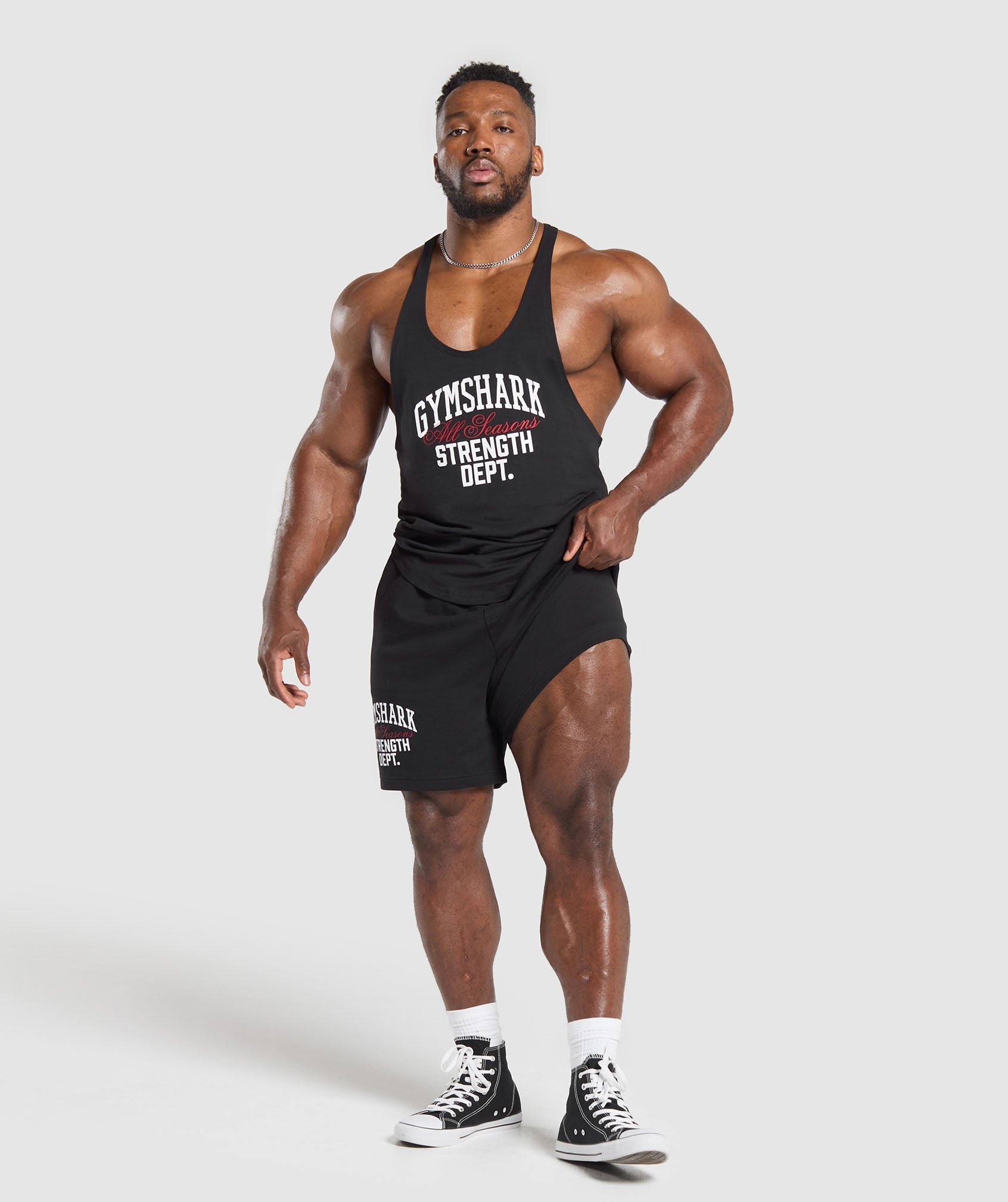 Trophy Graphic Shorts Black - immagine 4