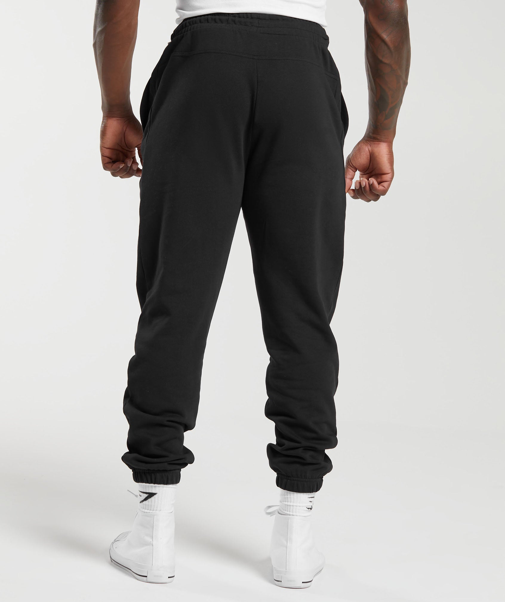 Global Lifting Oversized Joggers Black - immagine 8