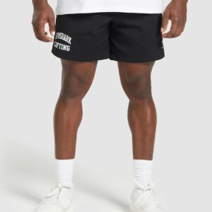 Lifting Mesh 7" Shorts Black