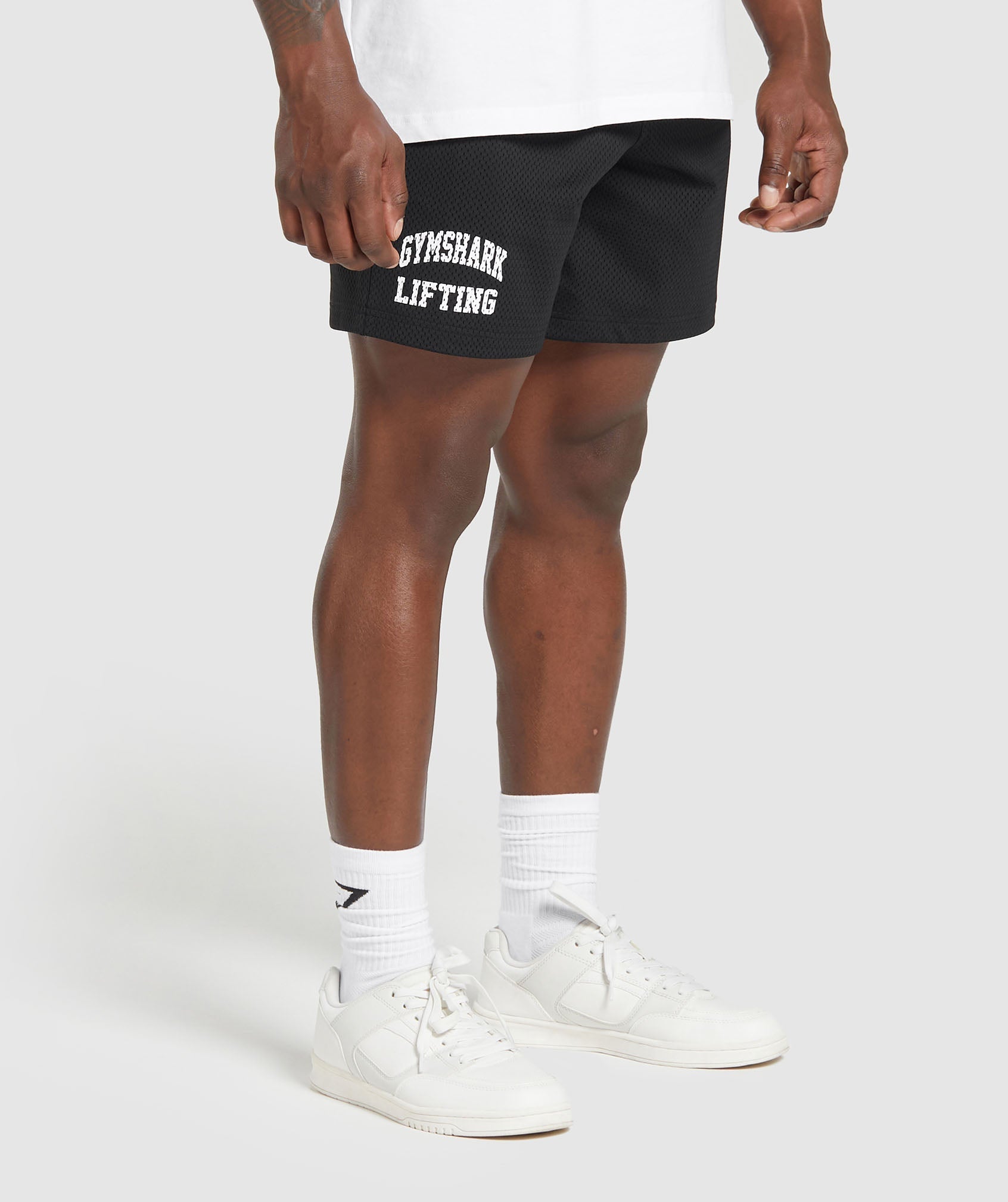 Lifting Mesh 7" Shorts Black - immagine 3