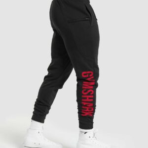 Power Joggers Black/Conditioning Red