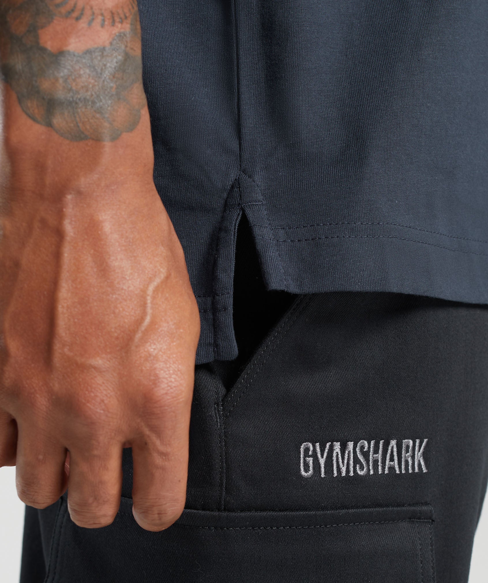 Rest Day Essentials T-shirt Heavy Blue - immagine 5