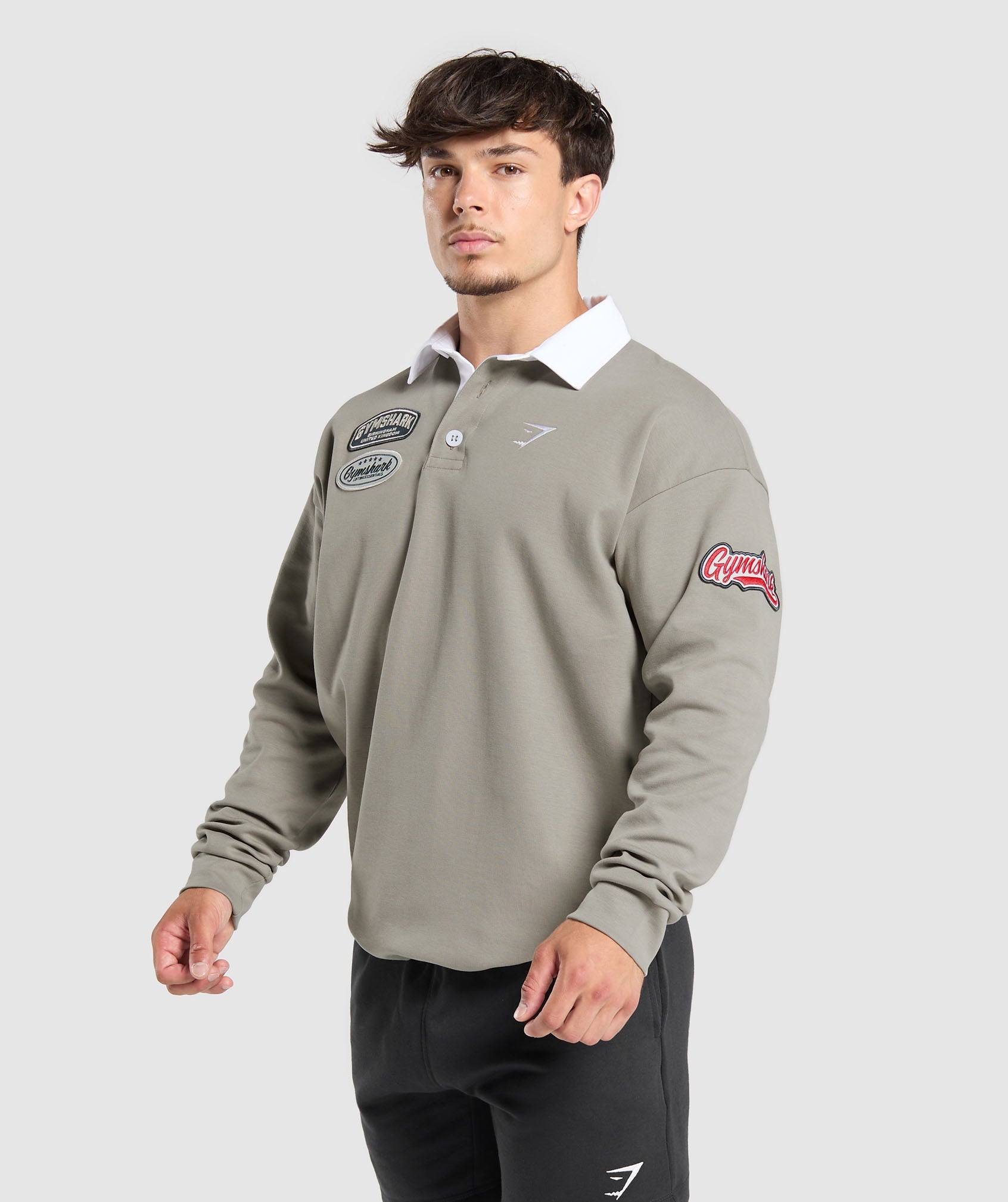 Rugby Shirt Linen Brown/White - immagine 3