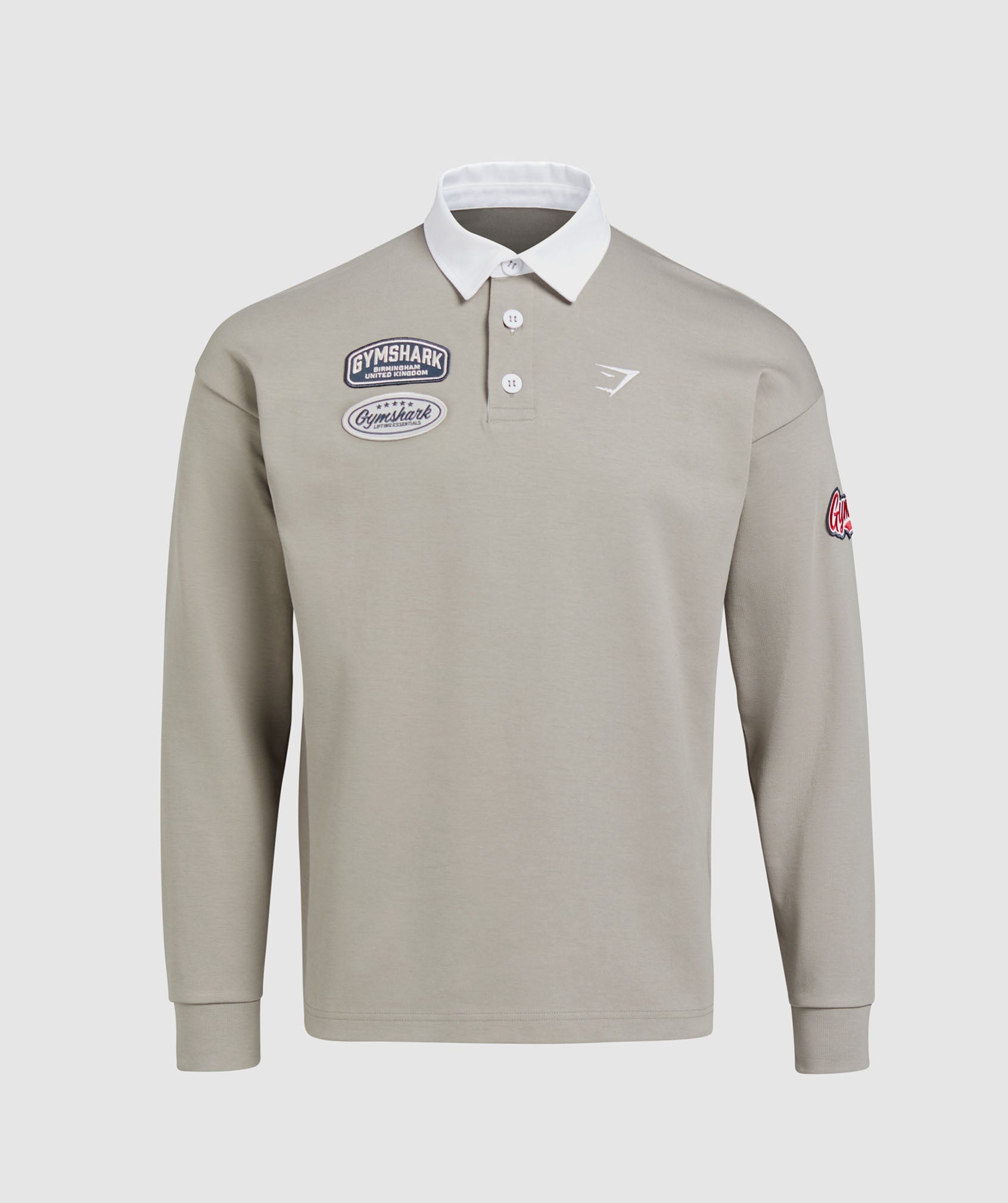 Rugby Shirt Linen Brown/White - immagine 8