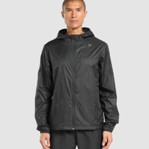 Running Windbreaker Black