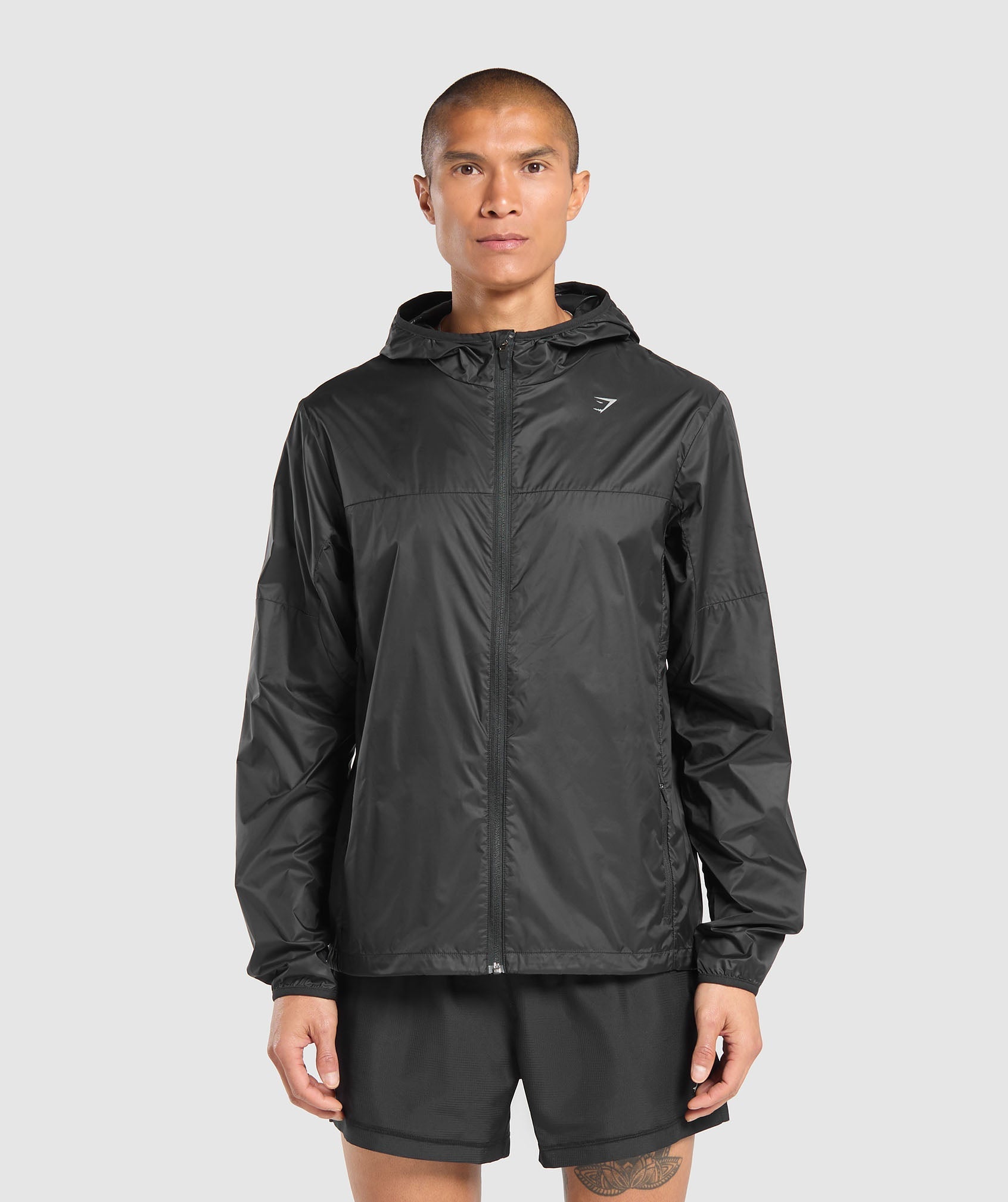 Running Windbreaker Black