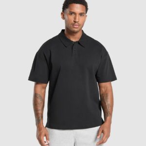 Short Sleeve Polo Black