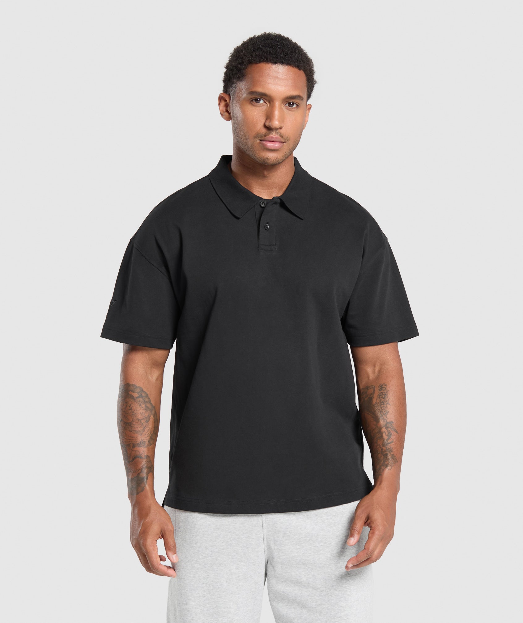 Short Sleeve Polo Black