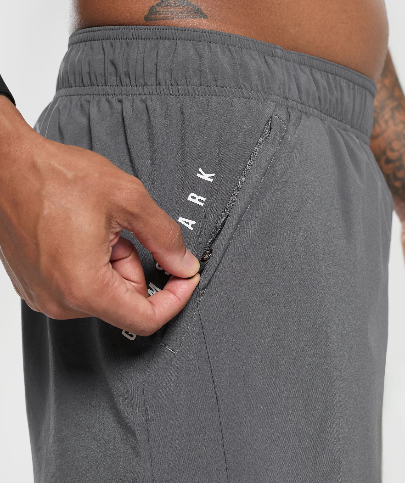 Sport 5" 2 In 1 Shorts Silhouette Grey/Black - immagine 7