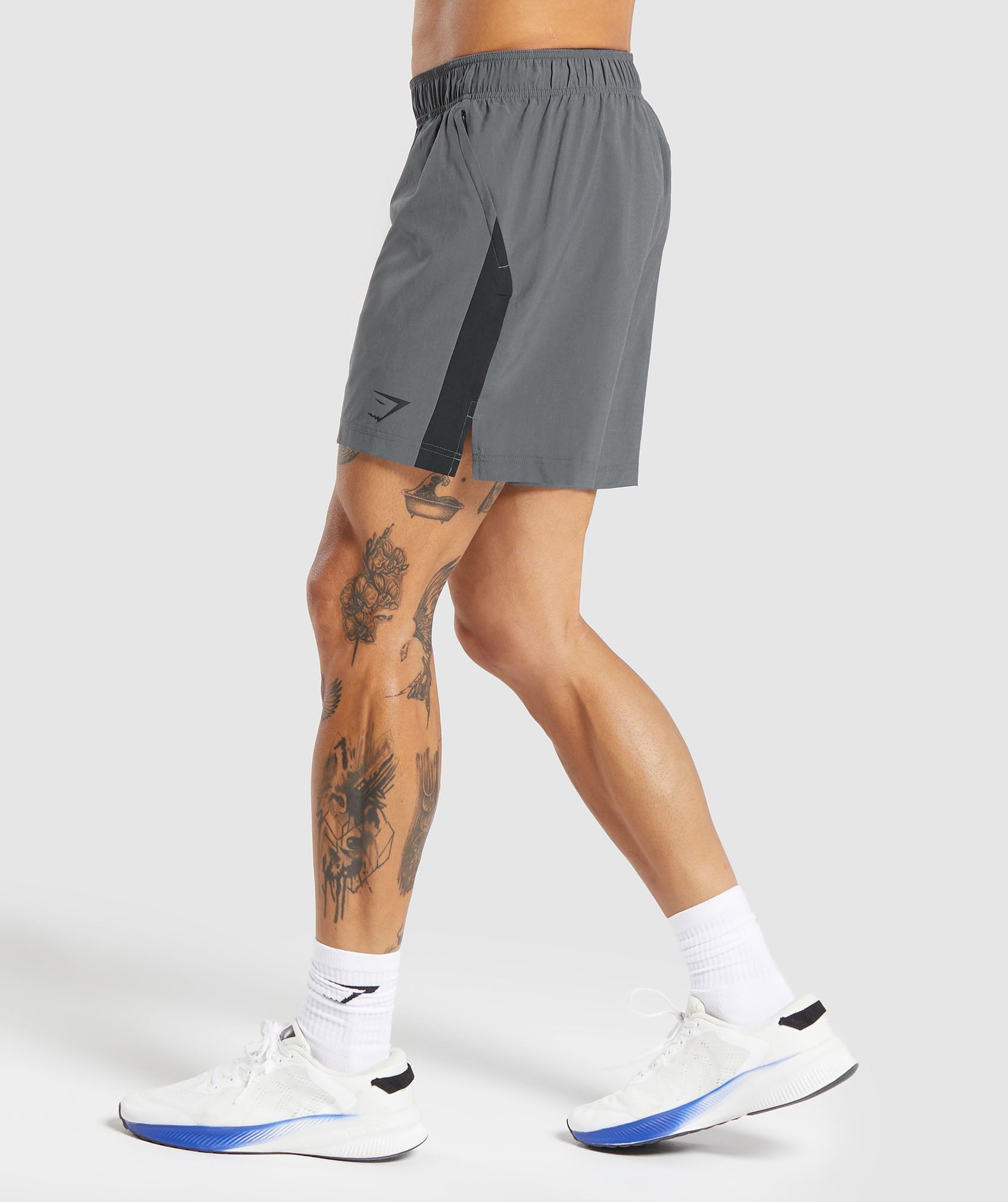 Sport 7" Shorts Dark Grey/Black