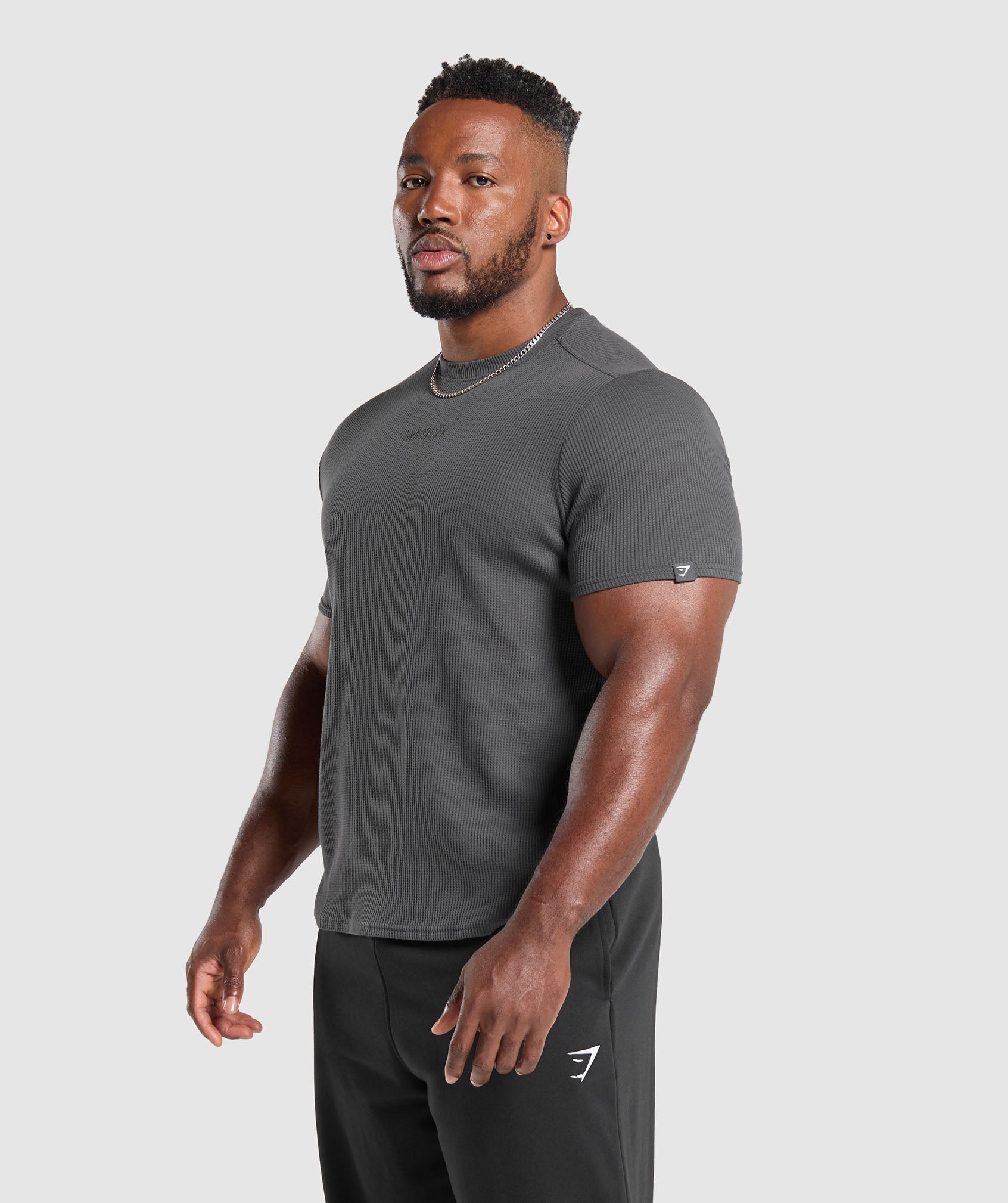 Waffle T-Shirt Onyx Grey - immagine 3